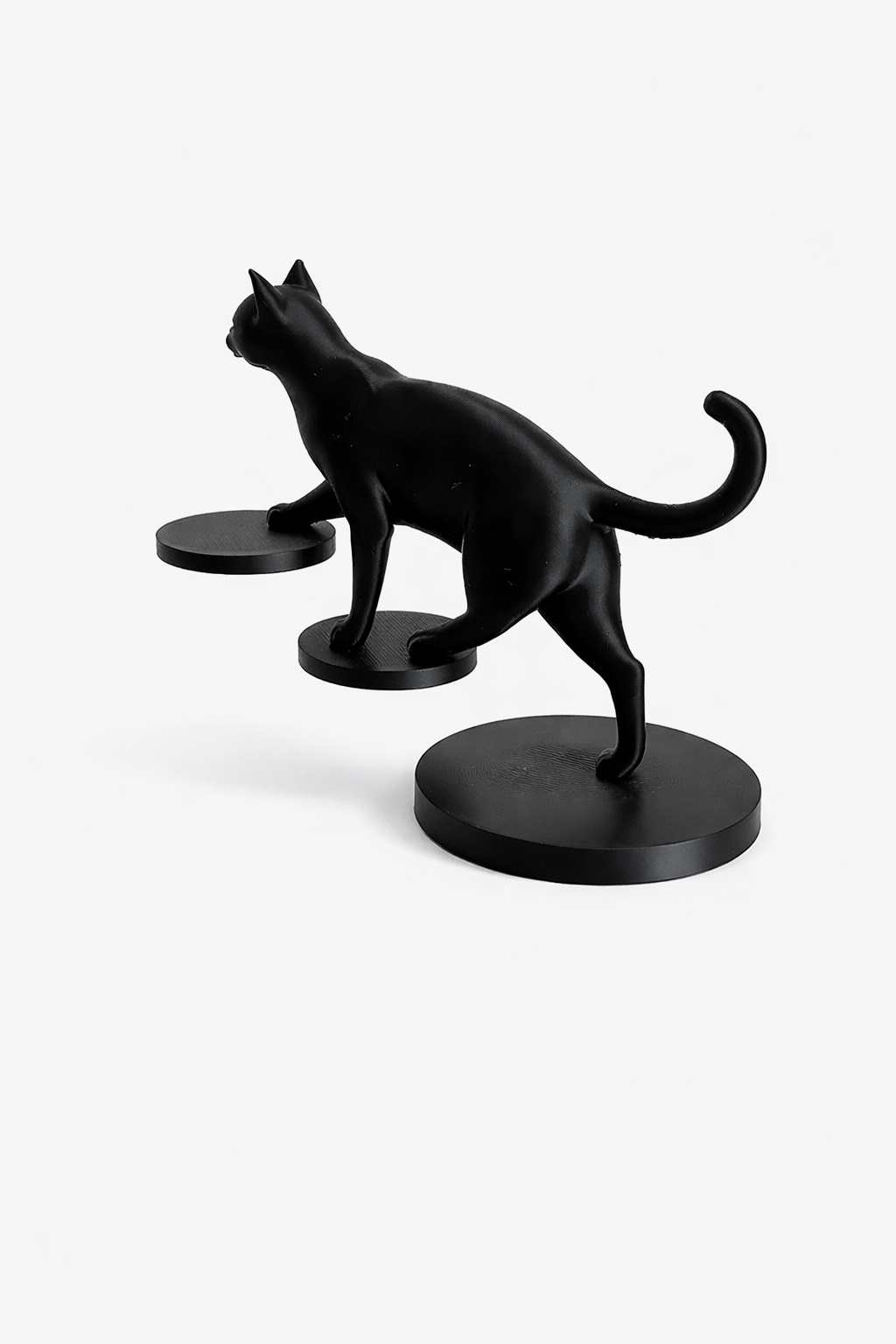 Escultura Decorativa de Gato