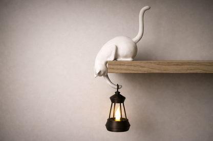 Gancho em Forma de Gato