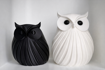 Conjunto de Corujas Decorativas